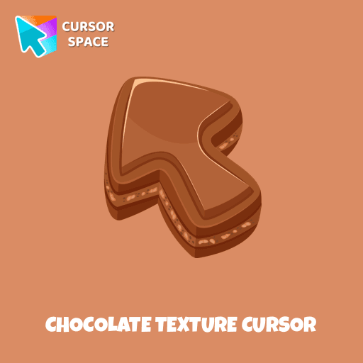 Chocolate Texture cursor arrow cursor