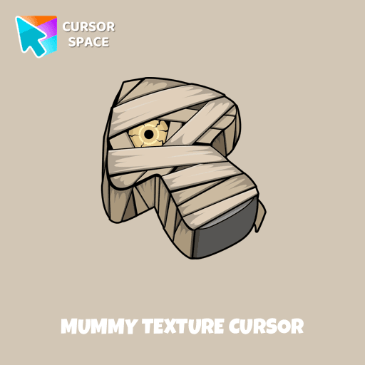 Mummy Texture cursor arrow cursor
